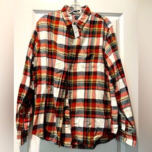 JCrew Flannel Shirt NWT